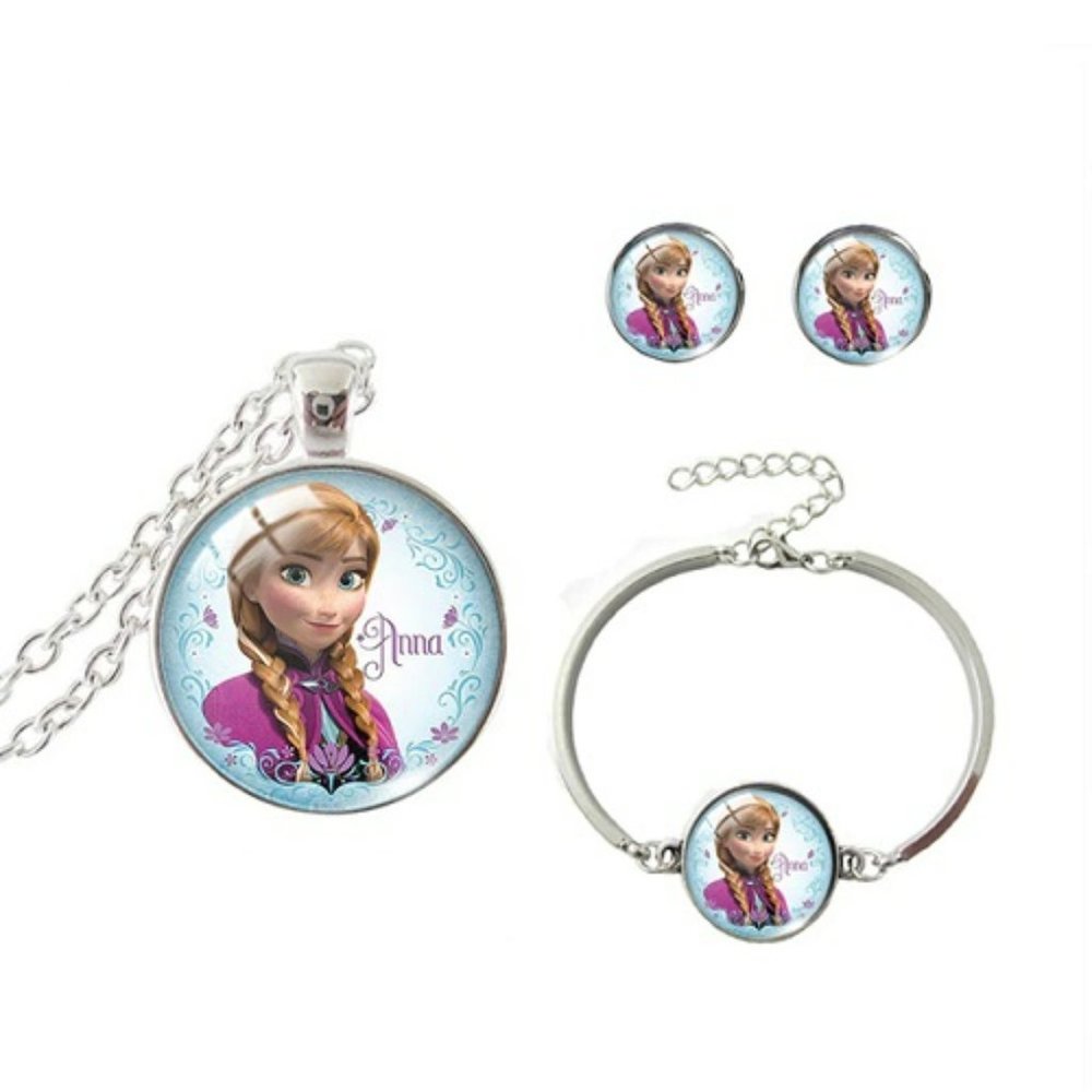 "Frozen" Handmade Jewelry Set with Anna